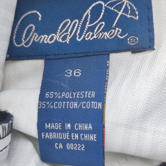 Arnold Palmer casual short dark blue men's size 36 - Picture 6 of 6